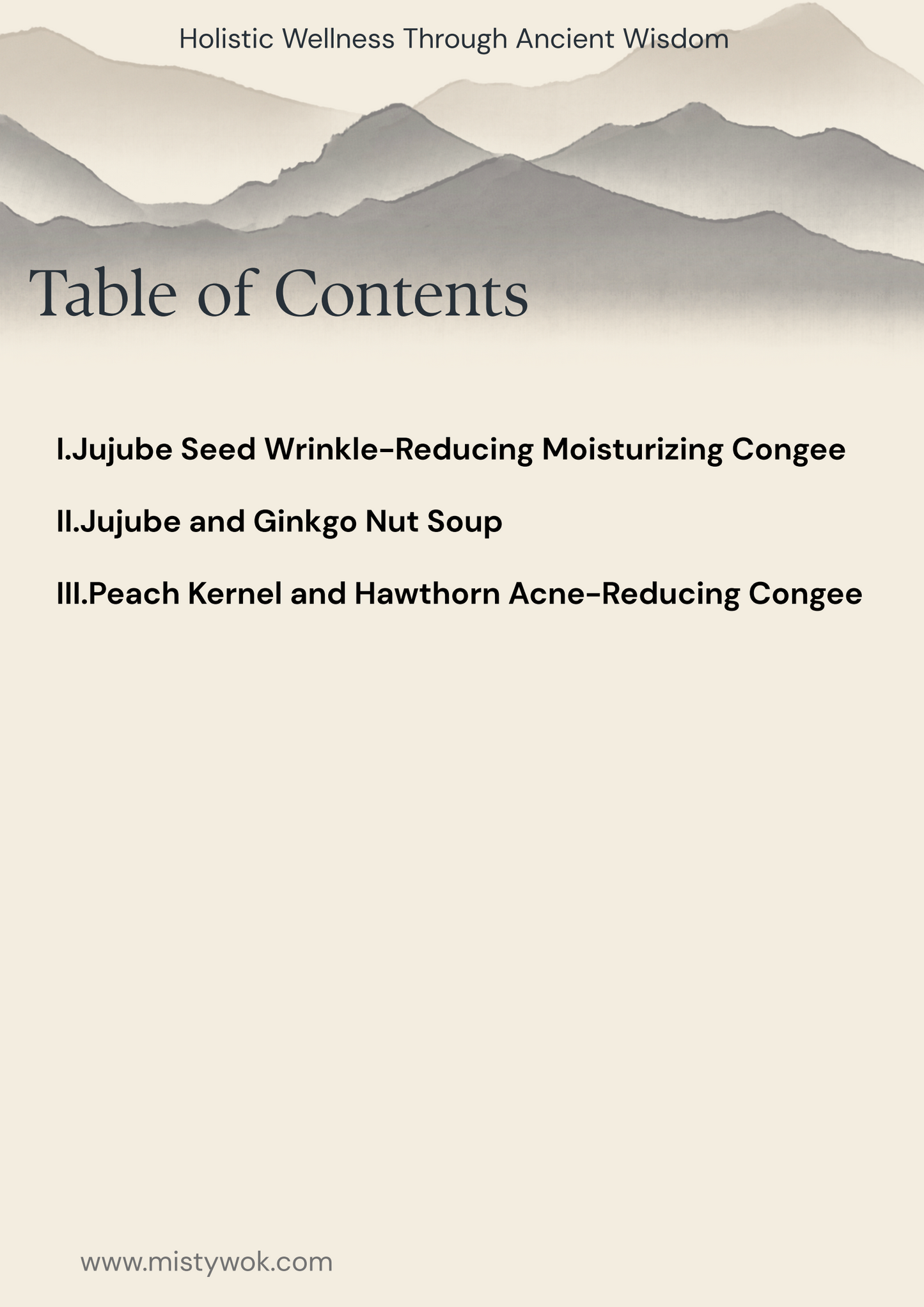 3 Health-preserving Recipes with Beauty and Skin-Nourishing Effects for Women（III）