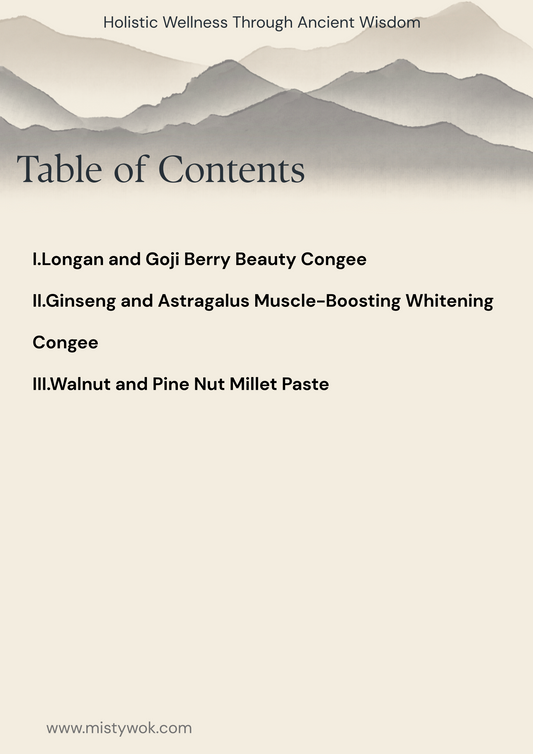 3 Health-preserving Recipes with Beauty and Skin-Nourishing Effects for Women（Ⅳ）